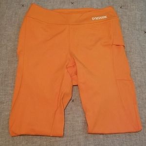 GYMSHARK TIGHTS BRIGHT ORANGE